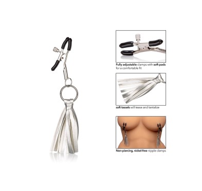 Stymulator-Playful Tassels Nipple Clamps